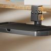 under Desk Tray Clamp on Organizer Adjustable Versatile Convenient Compact Side Holder Rack for