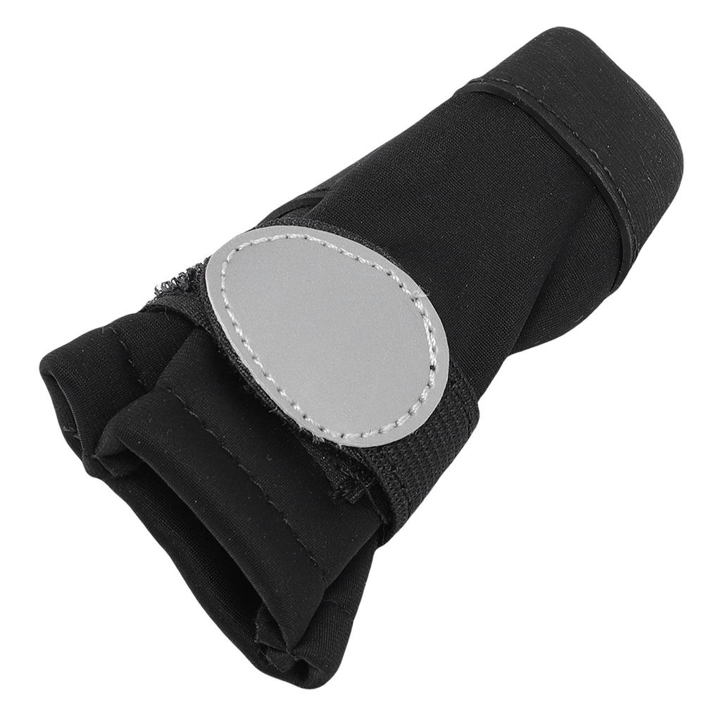 Dog Shoes Waterproofing Rubber Dog Booties Paws Protectors with Reflective Strip for Outdoor Walking