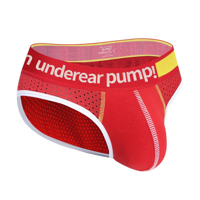 

Мужское облегающее спортивное нижнее белье с заниженной талией и U-образным карманом (МП5117) XXL