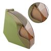 Acrylic Coffee Filter Holder with Lid Fan Shaped Filter Paper Dustproof Storage Box Dispenser