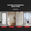 Cabinets Door Pulls Zincs Alloys Casting Auto Stick Handles Hide Required Contemporary for Closet Organizers