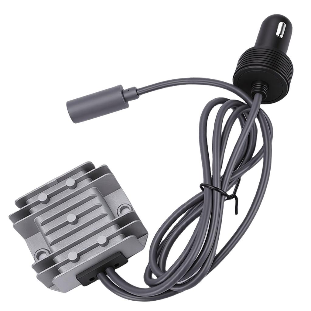 DC Step Up Converter Fit for Mini Dish Device 12V 24V to 30V 3.5A Voltage Boost Power Supply with Car Lighter