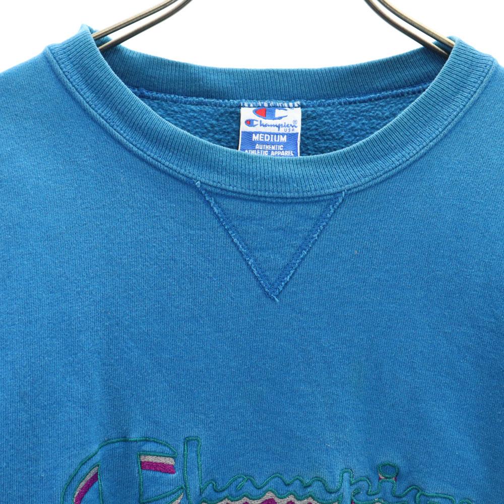 Champion 90s Made In USA Blue Tag Old Long Sleeve Sweat Trainer Men's Used