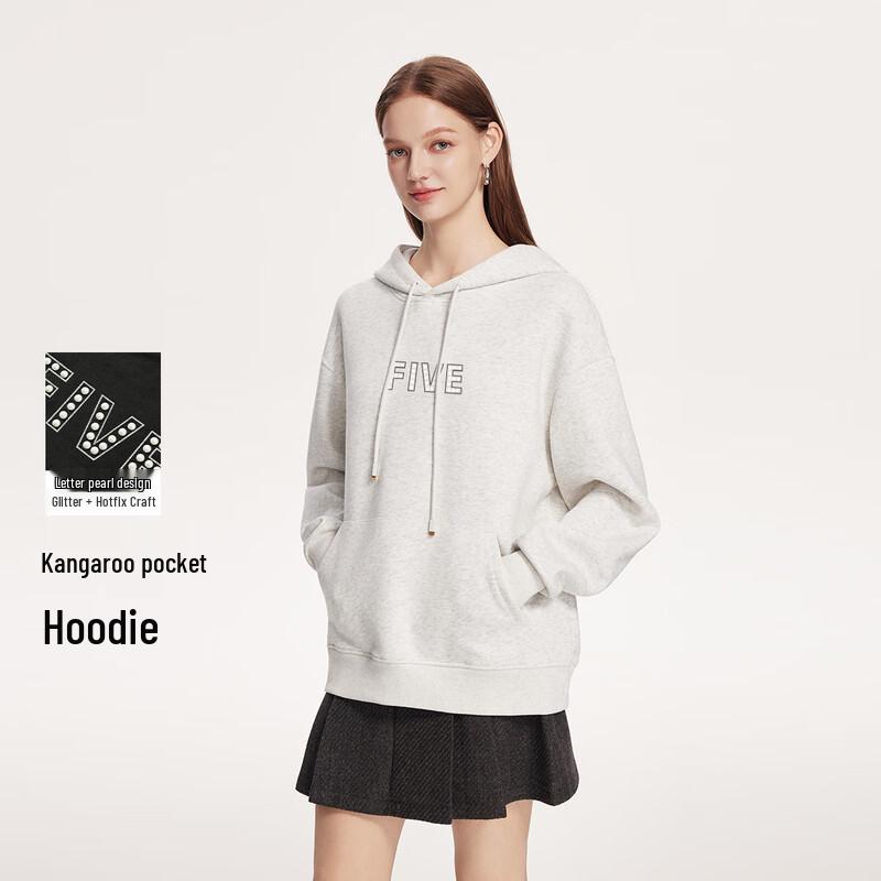 

FivePlus Women s Hooded Pullover Sweatshirt S