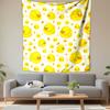 Cute Yellow Rubber Duck Pattern Patterned Tapestry Decorative Wall Hanging, Home Bedroom Living Room Decor