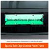 2025 Denza N8L Green License Plate Frame - Full Edge, New Energy Compliant