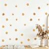 6Pcs Daisy Wall Stickers Self-Adhesive Vinyl Wall Decals Waterproof And Removable Boho Floral