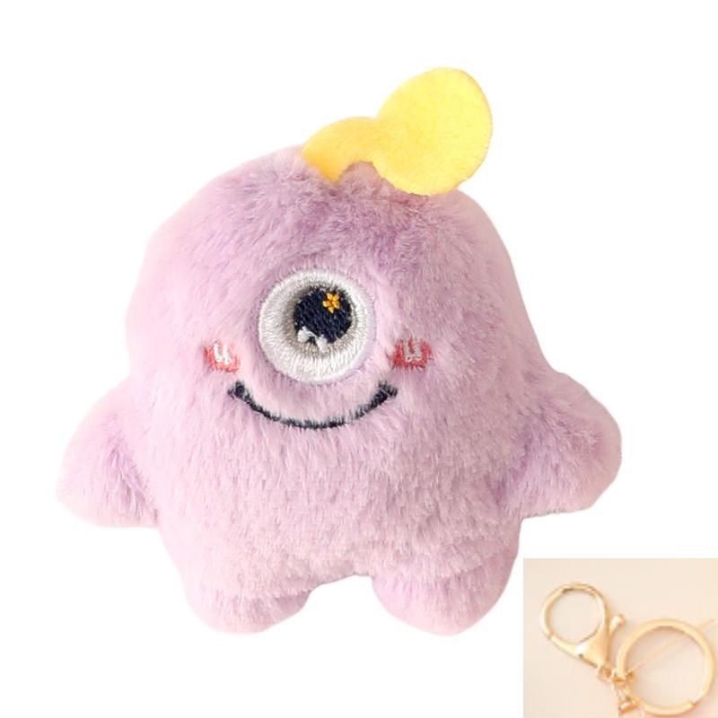 Monster Clown Cute Plush Keychain Backpacks Pendant Bags Accessory Gifts Keyring