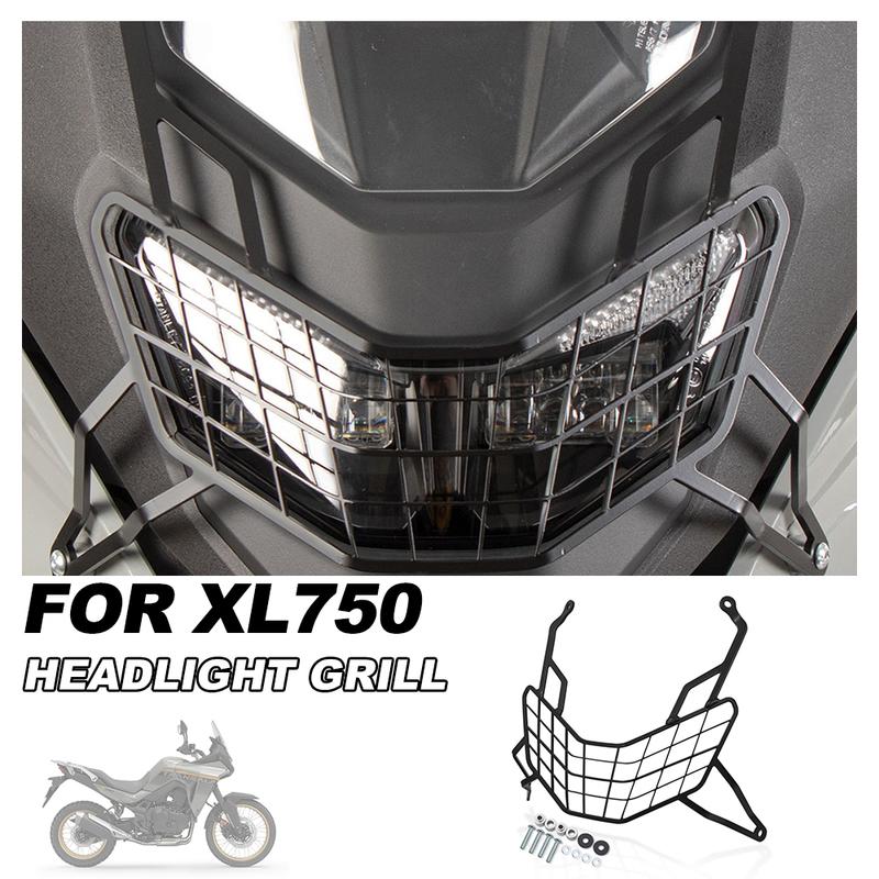 Motorcycles Front Light Mesh Shield Grill For Honda XL750 Transalp 2026 xl 750 2025 Headlight Guard Lamp Protector Accessories