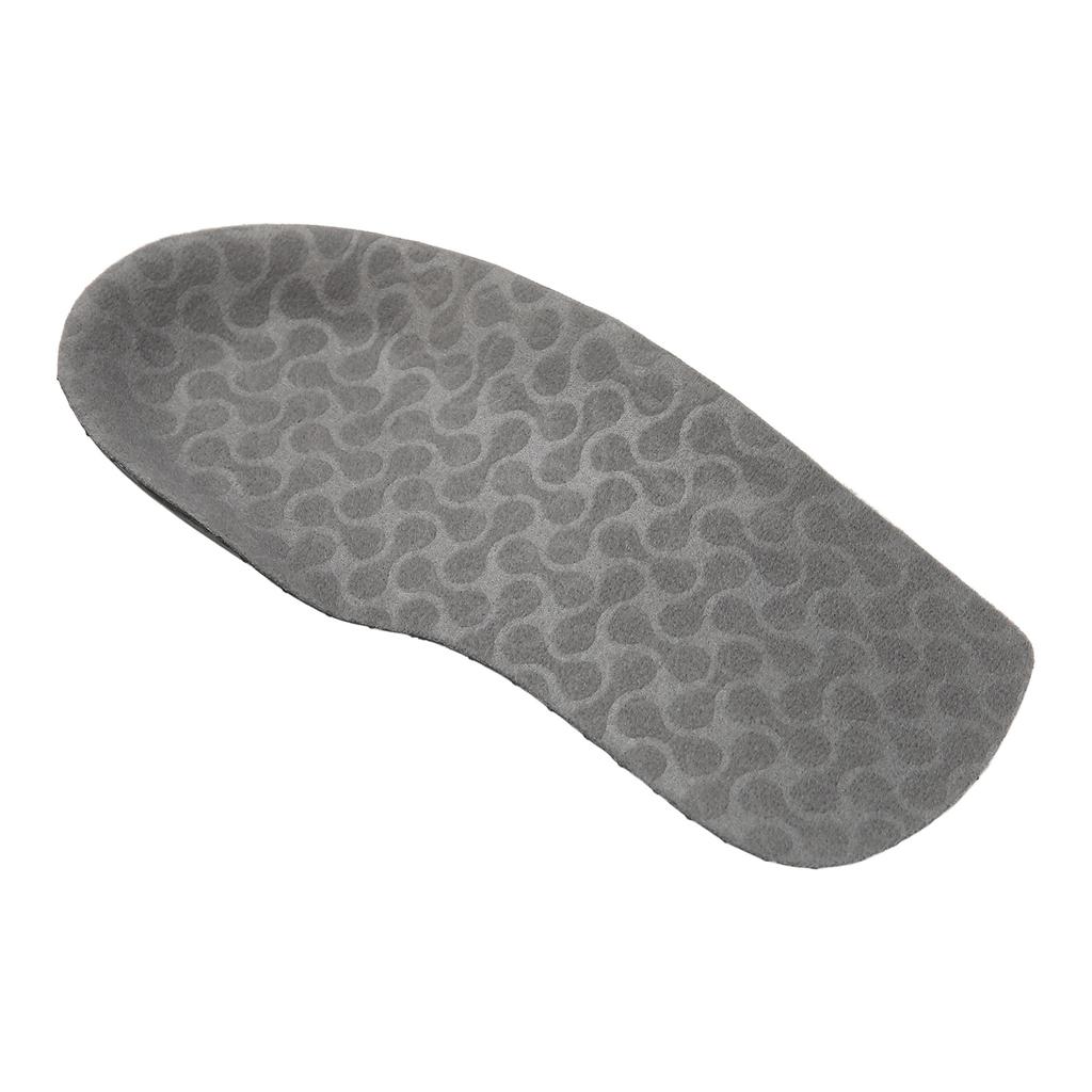 PU Feet Insoles Comfortable Shock Absorbing Arch Supports Inserts for Running Sports Gray