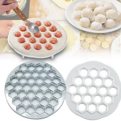 Mantı Kalıbı Mantı Yapıcı Ravioli Alüminyum Kalıp Pelmeni Mantı Rulo ile Hamur Mantısı 37 Delik Mutfak