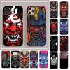 Чехол MaiYaCa японский Oni Hannya Samurai Demon Mask для телефона iPhone 13 11 12 pro XS MAX 8 7 6 6S Plus X 5S SE 2020 XR