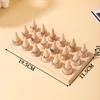 DIY Cone Solid Wood Ring Display Stand Combination Ring Holder Night Market Stall Ring Storage Rack Props