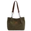 Women's Corduroy Shoulder Handbag Tote Bag