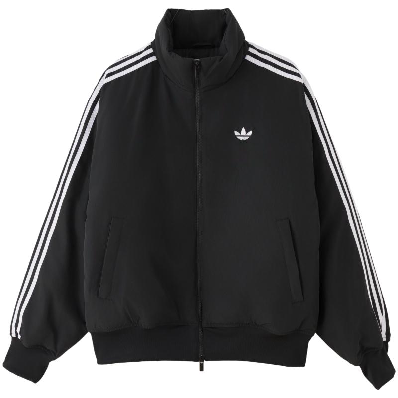 Men's Adidas Originals Jackets Men's Black Stand Collar Moderate