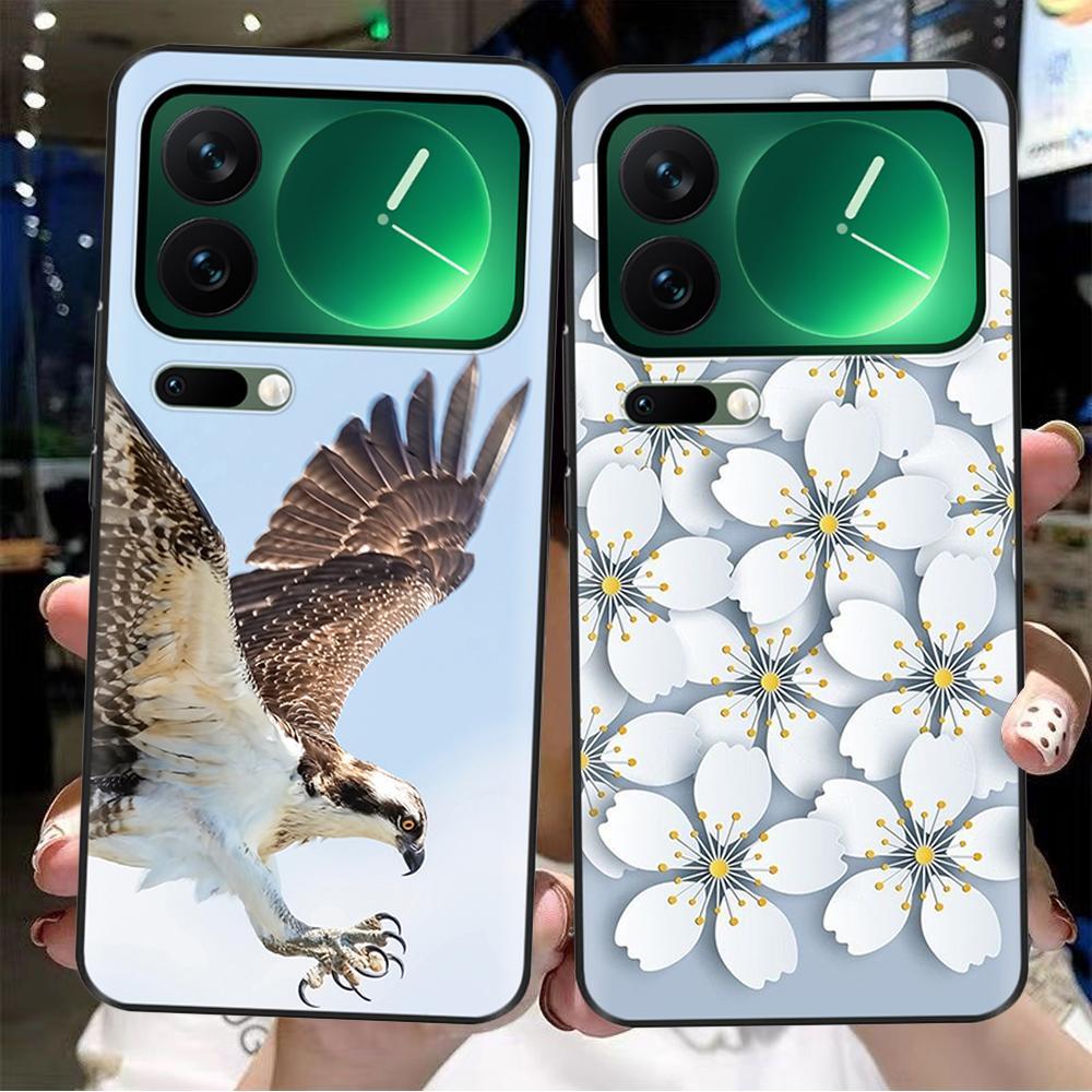 Mi 17/17 Pro/17 Pro Max Case For Xiaomi 17 Back Cover Cute Patterned Case Silicone Soft TPU Shell For Xiaomi 17 Pro Max Funda