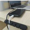 Selbstklebender Silikon-Kabel-Organizer und -Halter für Bürotische