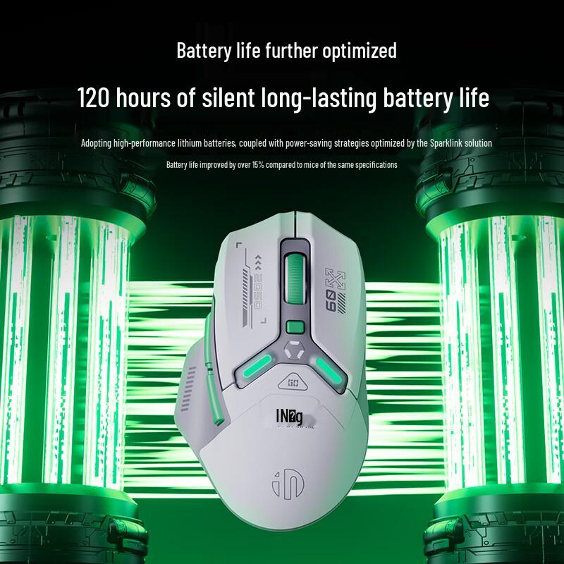 INPHIC IN9 Three-Mode Wireless RGB Gaming Mouse