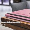 Coque de Protection - BOOLING - pour Samsung Galaxy Tab S9 - Antichoc - Rotatif 360° - Rose