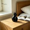 Kaffee-Ecke Dekoration 3D-gedruckte Katzenvase, Minimalistischer Nordischer Stil Blumenarrangement Umarmendes Ornament Dekoratives Paar-Vase Haus Büro Geschenk Licht