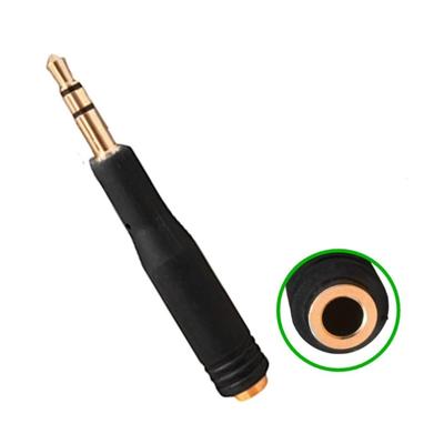 3,5mm Klinke Stecker auf 3,5mm Klinke 3/4-polig Buchse Stereo Adapter Kopfhörer Verlängerungskabel Adapter für Telefon Laptop Computer
