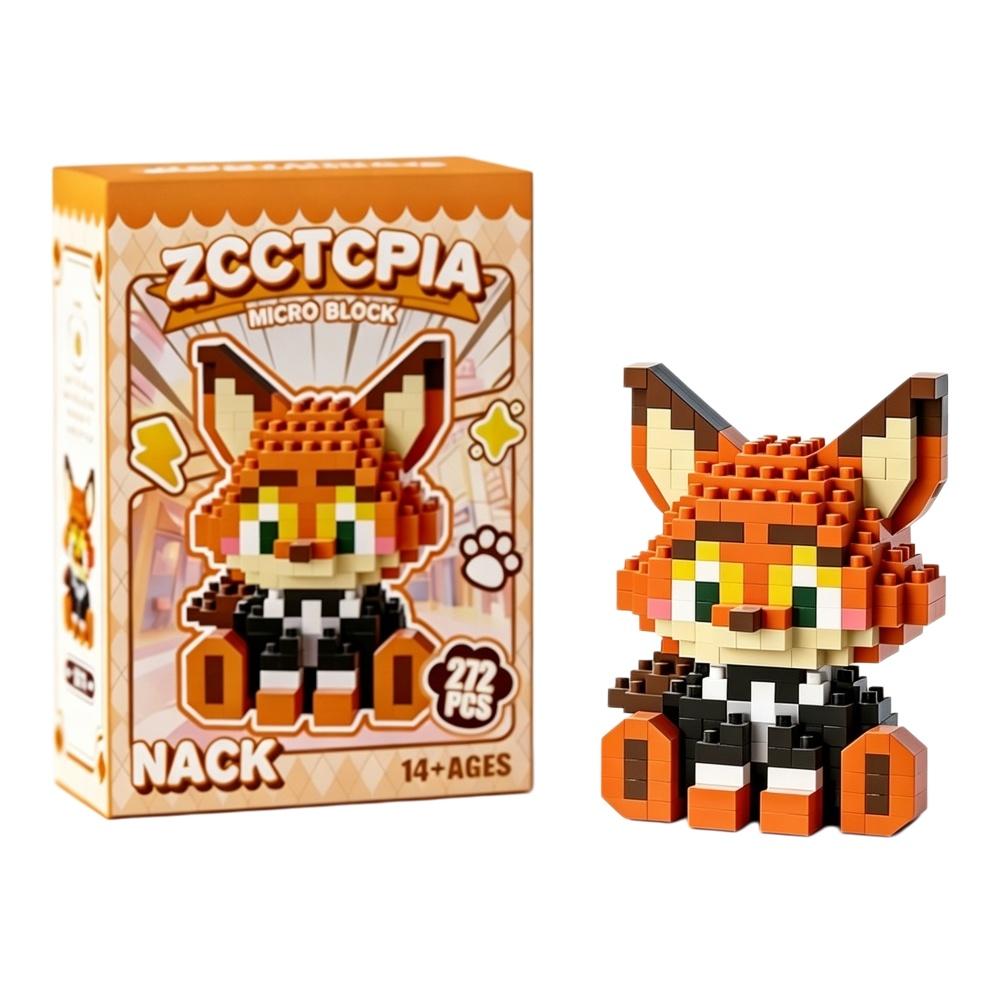 Zootopia Small LinaBell Building Blocks Judy Nick Model Donald Duck Education Lotso Toys Mickey Mouse For Kids Birthday