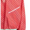 Adidas Originals 70S Logo All Over Print Half Zip Loose Fit Pullover Long Sleeve Jacket Women Jacket Light-Crimson IK7884