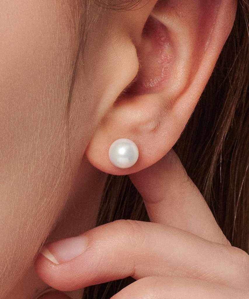 Loveenb [14K Gold] Daily Pearl Earrings