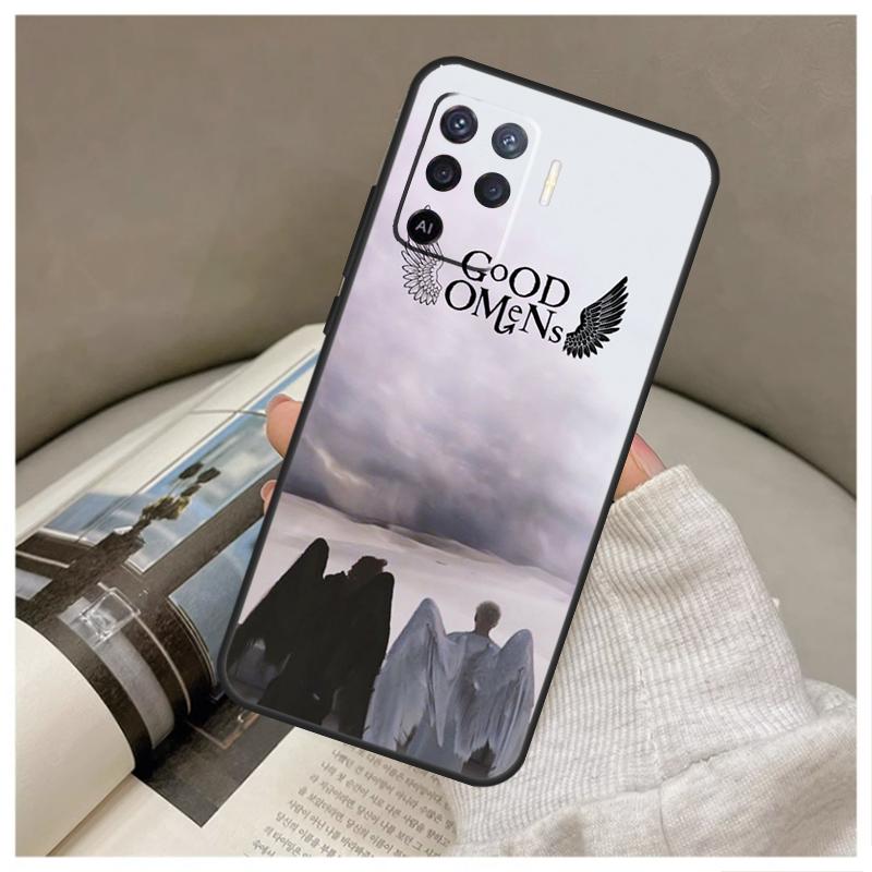 Good Omens For OPPO A15 A16 A17 A74 A94 A58 A78 A98 A76 A96 A77 A5 A9 A52 A72 A79 A53S A54S A57S Case