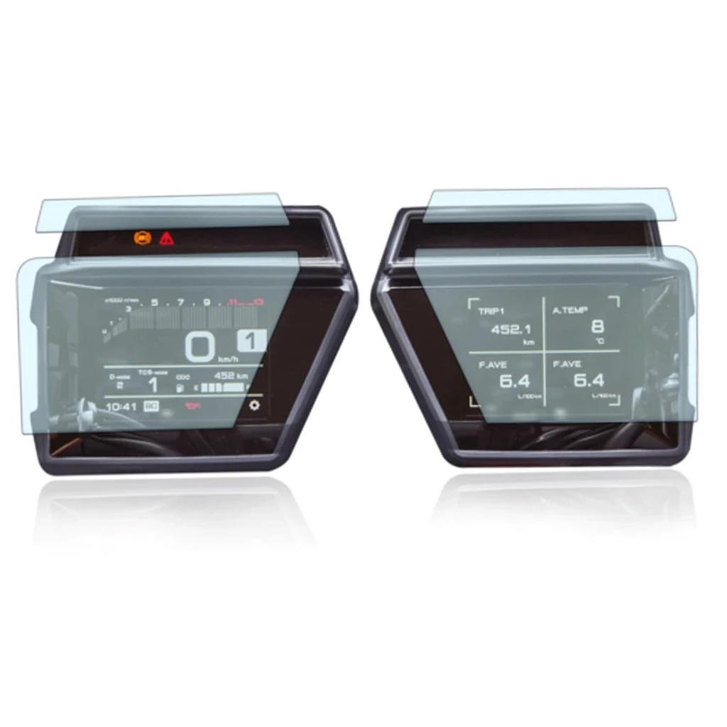 LEDISHUN Motorcycle Meter Protective Film (Set of 2) for Yamaha TRACER9 GT Tracer 9 GT (22 ~) Meter Protection Film