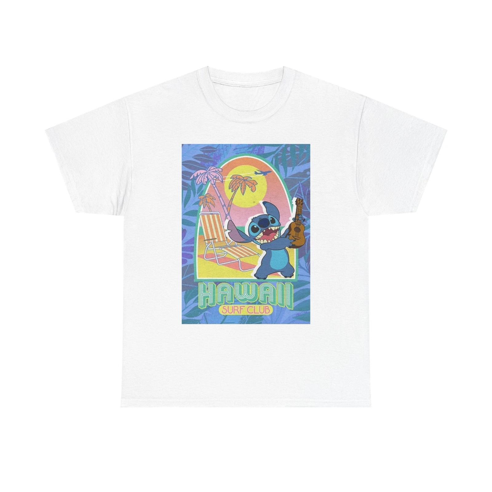 Men s and Women s T-shirts Hawaiian Surf Club Graphic M