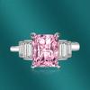 BELLA BOX Geometria Otwieranie Zmieniające Rozmiar Pierścienie Dla Kobiet Cyrkon Zaręczyny Impreza Fine Jewelry Prezent