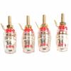 8pcs Speaker Terminal Binding Post Connectors Gold-plated Banana Adapters