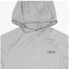 Rab Qbl 70 Light Zinc Herren S Hoodie