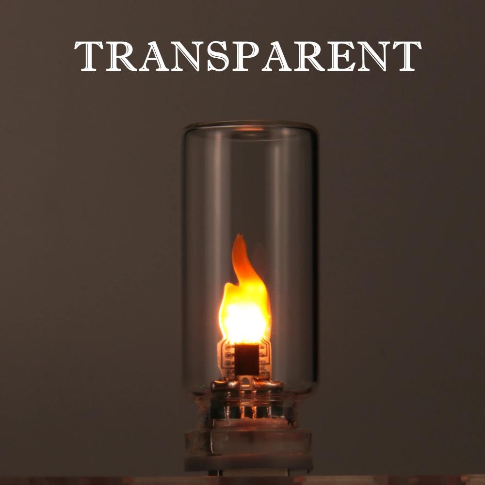 Retro USB LED Filament Nachtlicht Gelb Warm Glühbirne Beleuchtung Flamme Umgebungslicht Für Heimdeko Notbeleuchtung