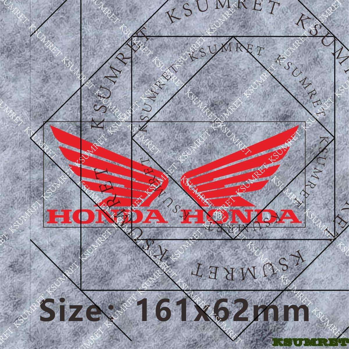 AAADG1 For Honda Wing Sticker Motorcycle Stickers Moto Helmet Modification Accessories Sponsor Stickers