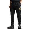 Polo Ralph Lauren Big Pony Embroidered Cotton Polyester Blend Fleece Drawstring Waist Pocket Long Ribbed Hem Knitted Sweatpants 710952242-001