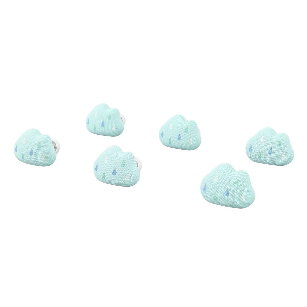 16 Stück Bettdecken-Nadeln Verhindern Verrutschen der Bettdecke Abnehmbare Wolkenform Bettdecken-Knopf-Clips für Bettdecke