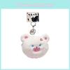 Jinnew Cat Explosive Cartoon Plush Wallet Keychain Pendant Keyring With