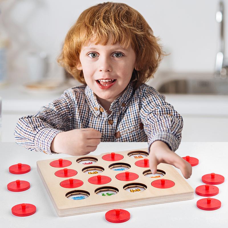 Children'S Memory Chess Zhiyi Toys Children'S Parent-Child Interactive Table Games Memory Concentration Training