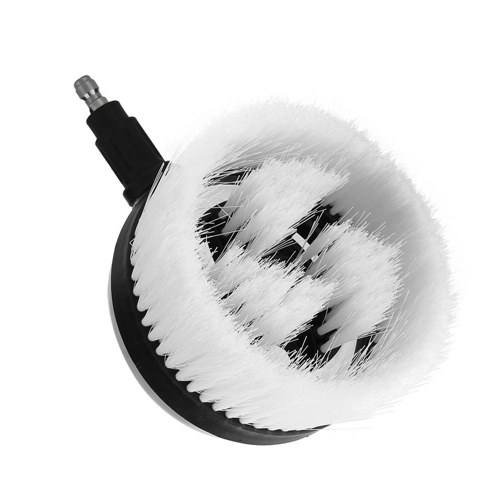 Wash Brush 360-Degrees Fan-Shaped for High Pressure Water 1/4 Quick Connector