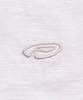 PEACE MAKER Ex Knit Cap Sleeve Crop Tee (Ivory)