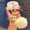 Cute Cartoon Boy Plush Keychain Pendant Bag Charm Doll Ornament Gift
