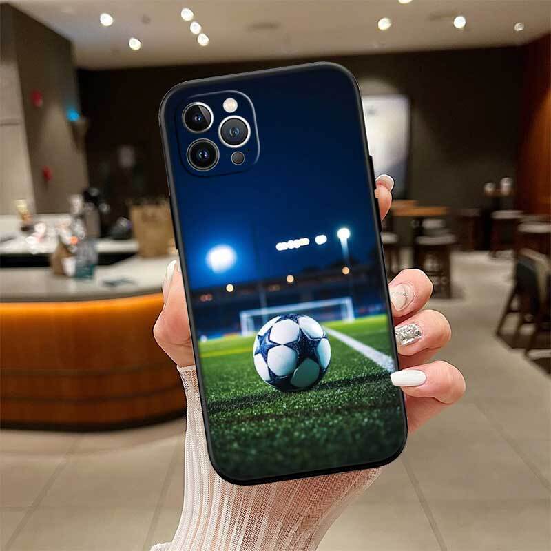 Football Soccer Phone Case for Redmi Note 12 12S 12C 13 13C 13R 14 14S 14R 14C 11A 13X A3 A3X A4 A5 Pro Max Plus