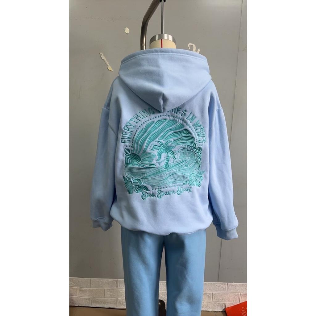 STREETRICH Beautiful Embroidered Hoodies Women Warm Comfortable Casual Hoodie Fashion Classic Hoody Loose Original Basic Clothes
