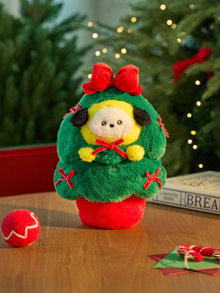 BT21 CHIMMY Minini Petit Holiday Tree Plush Doll