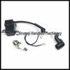 Ignition Coil High Voltage Pack & Spark Plug for FS80 FS80R FS85 KM55 FR85 Lawnmower