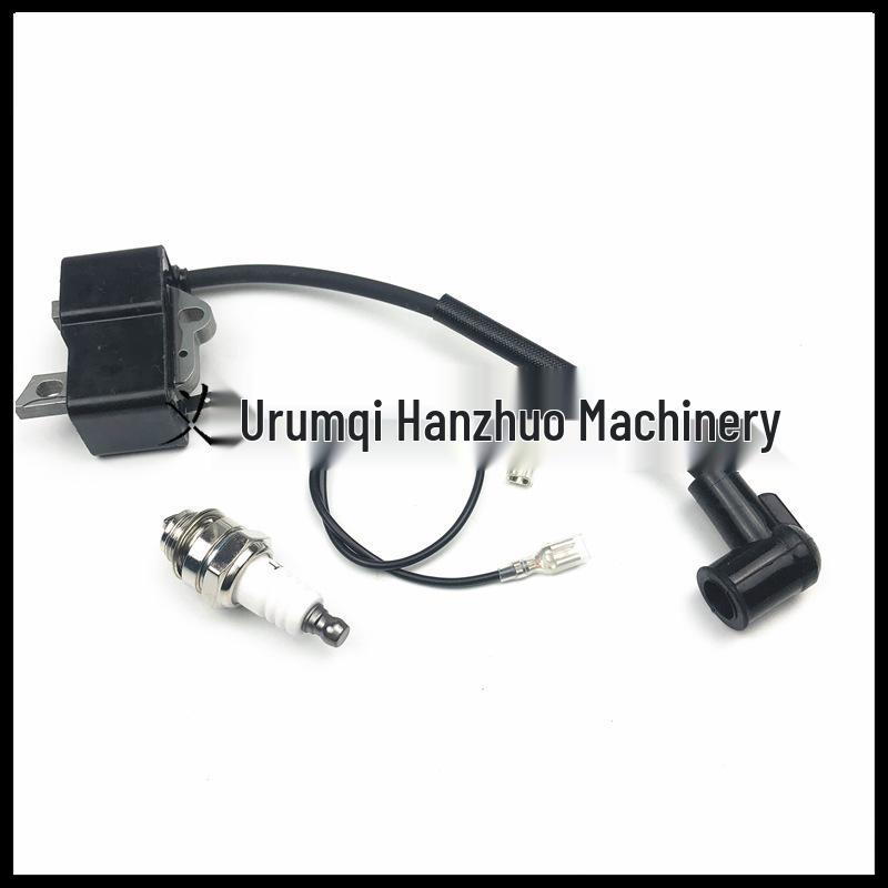 Ignition Coil High Voltage Pack & Spark Plug for FS80 FS80R FS85 KM55 FR85 Lawnmower