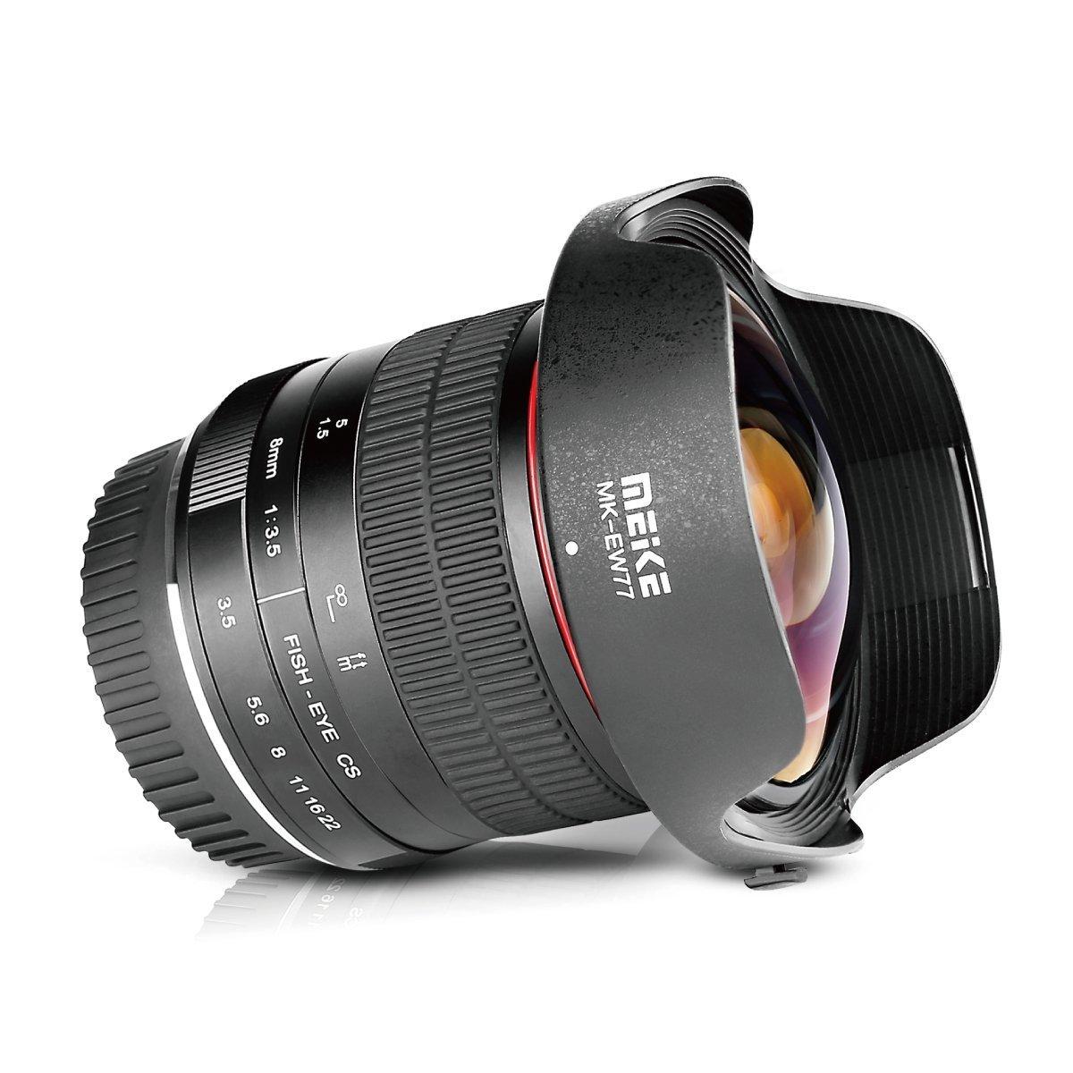 

Meike Interchangeable Lens Fisheye Lens MK 8mm for Nikon 1 Mount Japanese Instruction Manual Included 19840002 [] F3.5 чорний