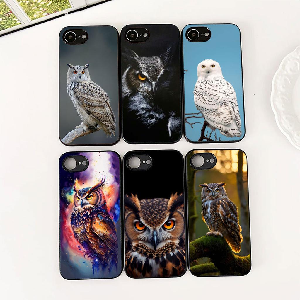 Vogel Eule Cartoon Silikonhülle für Xiaomi Poco C75 C65 C85 X7 X6 M8 F7 F8 Ultra F6 Pro 5G Mi Coque Handyhülle